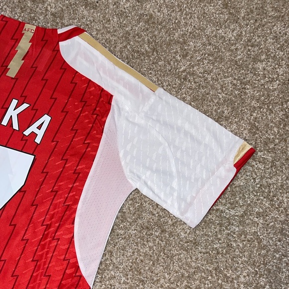 Adidas Arsenal Saka 2023/2024 Men’s Home Soccer Jersey🆕 - Picture 4 of 11